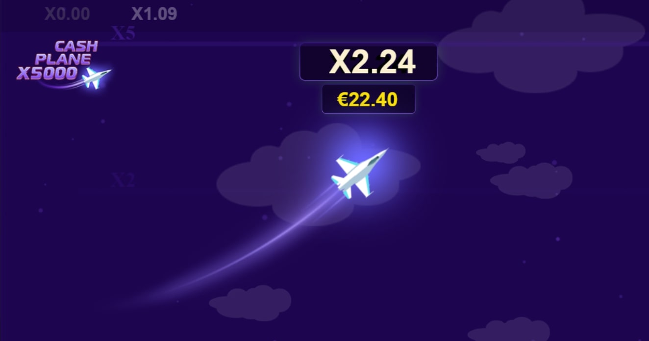 Desata la emoción con Cash Plane X5000 de Playtech Origins
